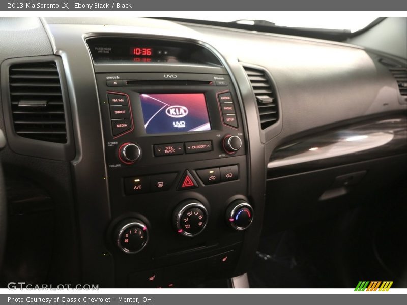 Ebony Black / Black 2013 Kia Sorento LX