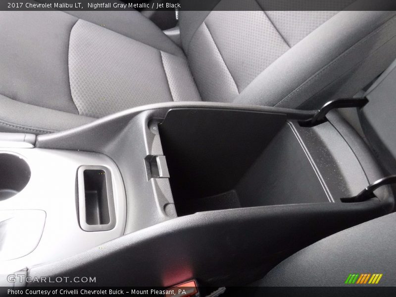 Nightfall Gray Metallic / Jet Black 2017 Chevrolet Malibu LT