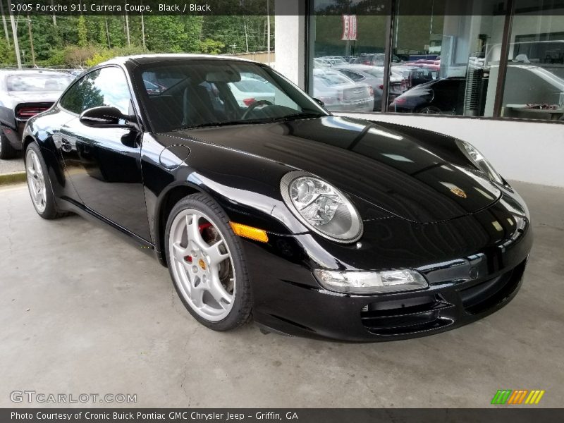 Black / Black 2005 Porsche 911 Carrera Coupe