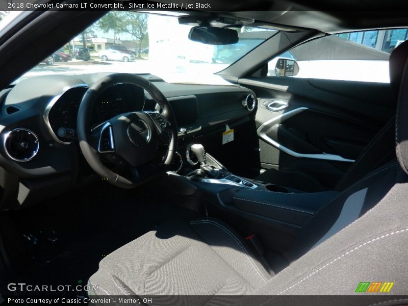 Silver Ice Metallic / Jet Black 2018 Chevrolet Camaro LT Convertible