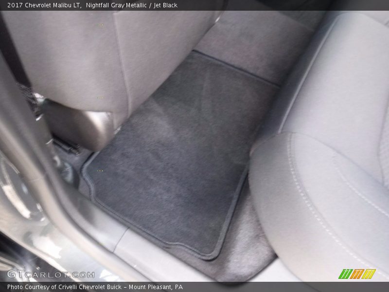 Nightfall Gray Metallic / Jet Black 2017 Chevrolet Malibu LT