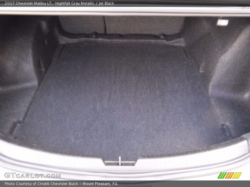 Nightfall Gray Metallic / Jet Black 2017 Chevrolet Malibu LT