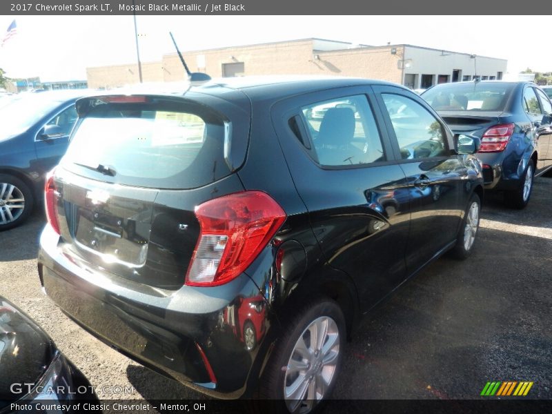 Mosaic Black Metallic / Jet Black 2017 Chevrolet Spark LT