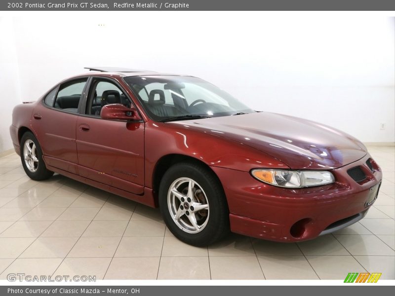 Redfire Metallic / Graphite 2002 Pontiac Grand Prix GT Sedan