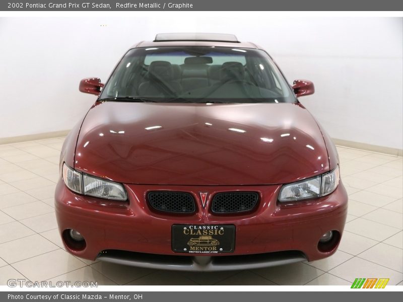 Redfire Metallic / Graphite 2002 Pontiac Grand Prix GT Sedan