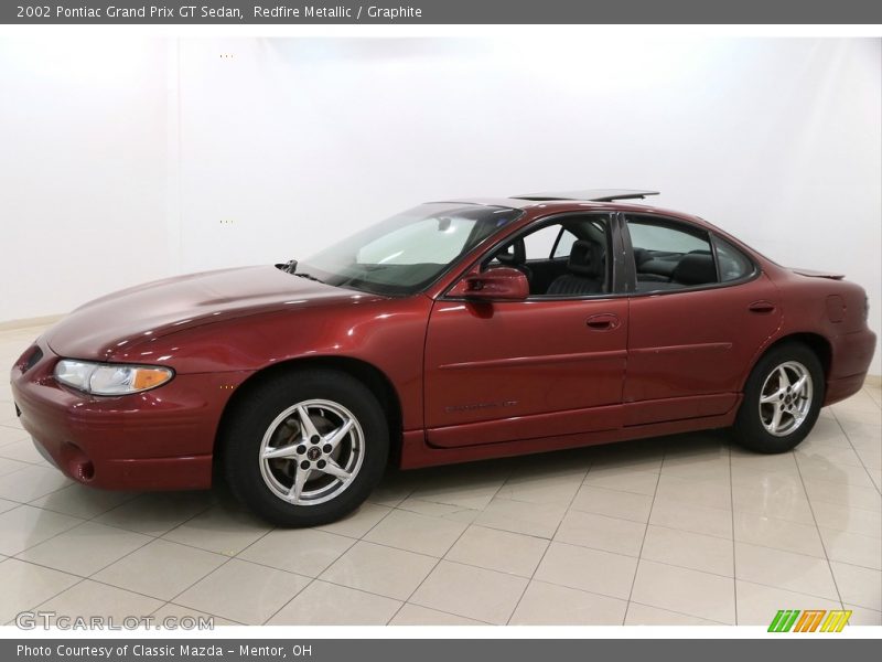 Redfire Metallic / Graphite 2002 Pontiac Grand Prix GT Sedan