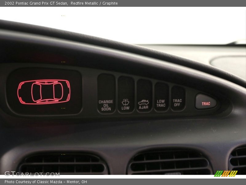 Redfire Metallic / Graphite 2002 Pontiac Grand Prix GT Sedan