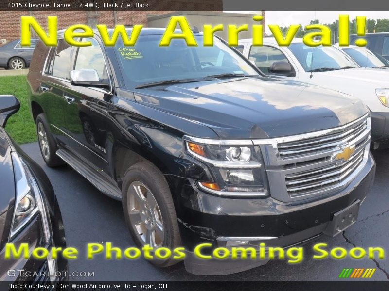Black / Jet Black 2015 Chevrolet Tahoe LTZ 4WD