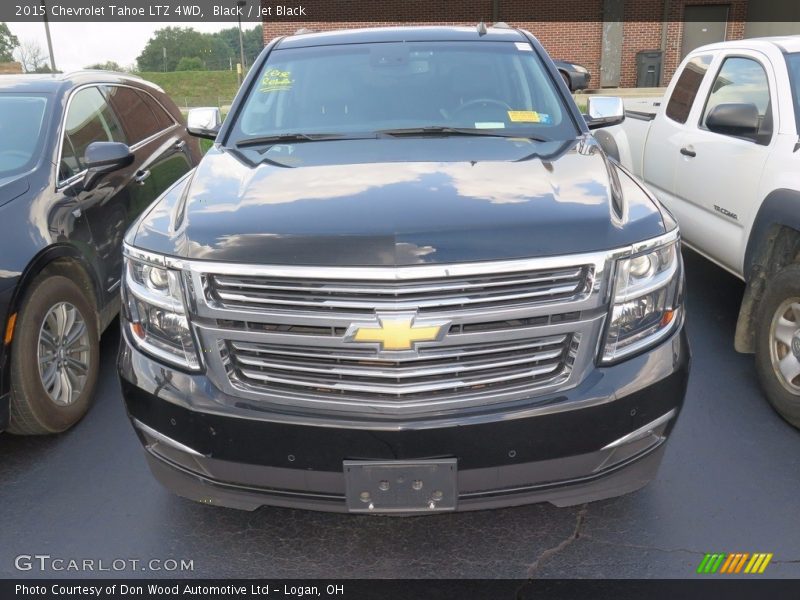 Black / Jet Black 2015 Chevrolet Tahoe LTZ 4WD