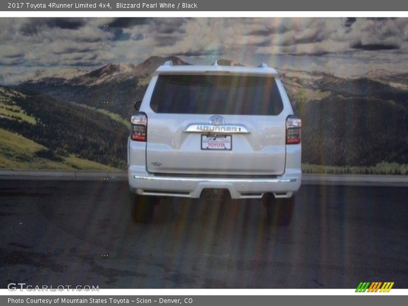 Blizzard Pearl White / Black 2017 Toyota 4Runner Limited 4x4