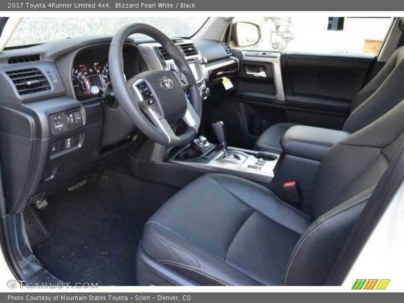 Blizzard Pearl White / Black 2017 Toyota 4Runner Limited 4x4