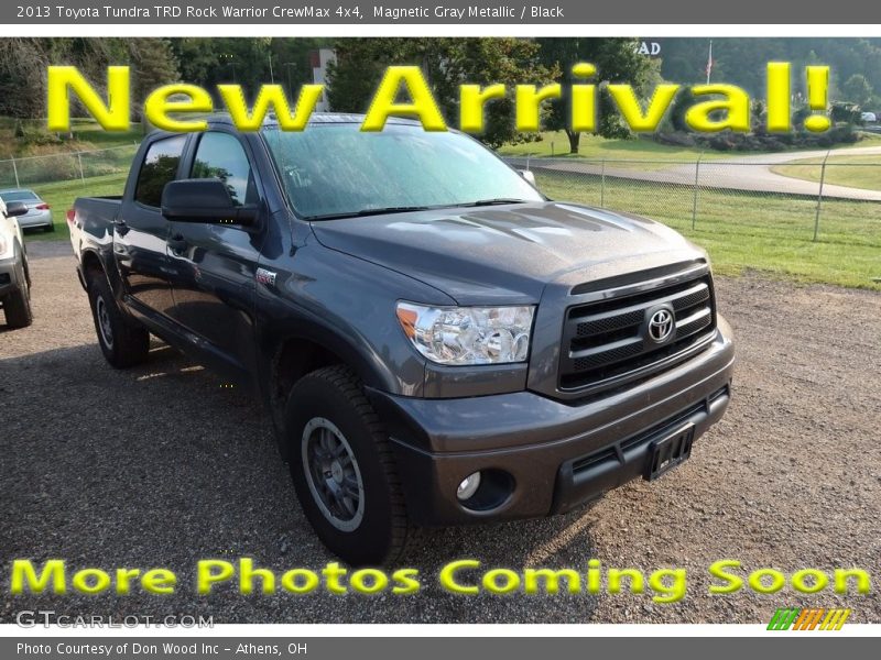 Magnetic Gray Metallic / Black 2013 Toyota Tundra TRD Rock Warrior CrewMax 4x4