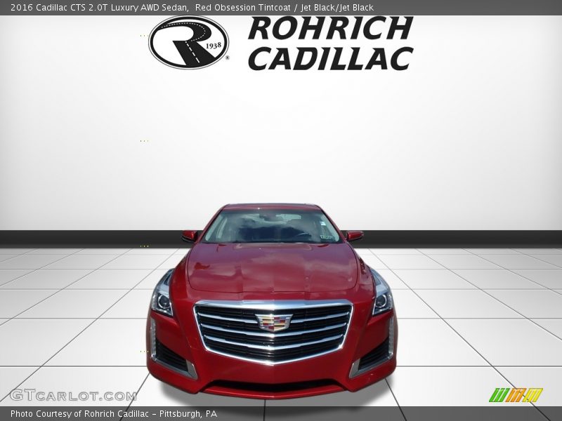 Red Obsession Tintcoat / Jet Black/Jet Black 2016 Cadillac CTS 2.0T Luxury AWD Sedan