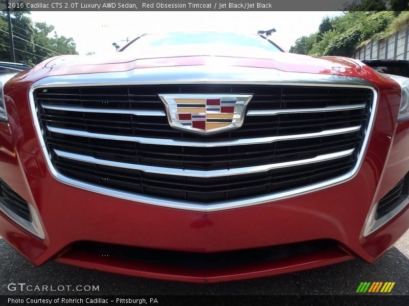 Red Obsession Tintcoat / Jet Black/Jet Black 2016 Cadillac CTS 2.0T Luxury AWD Sedan