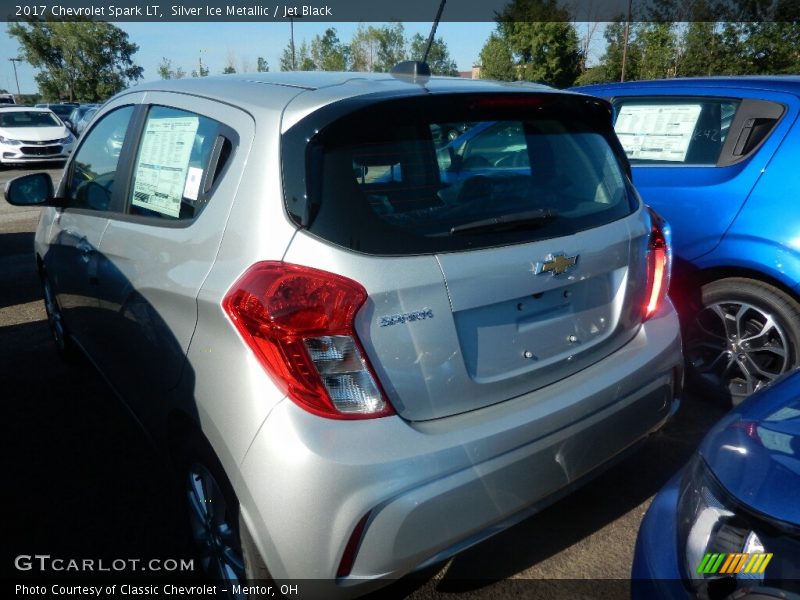 Silver Ice Metallic / Jet Black 2017 Chevrolet Spark LT