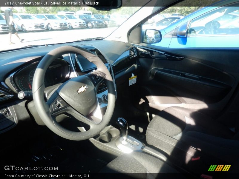 Silver Ice Metallic / Jet Black 2017 Chevrolet Spark LT
