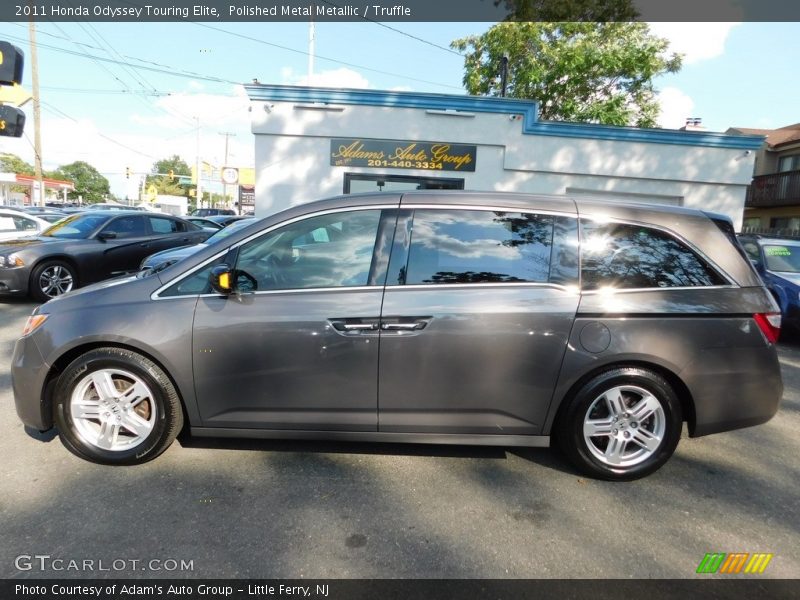 Polished Metal Metallic / Truffle 2011 Honda Odyssey Touring Elite
