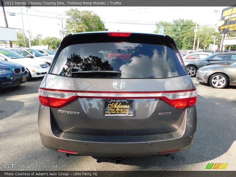 Polished Metal Metallic / Truffle 2011 Honda Odyssey Touring Elite