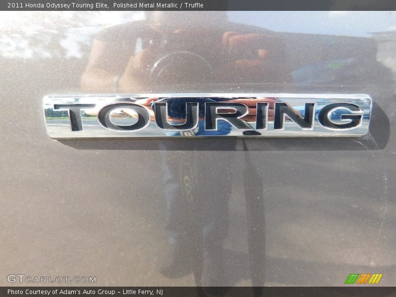 Polished Metal Metallic / Truffle 2011 Honda Odyssey Touring Elite
