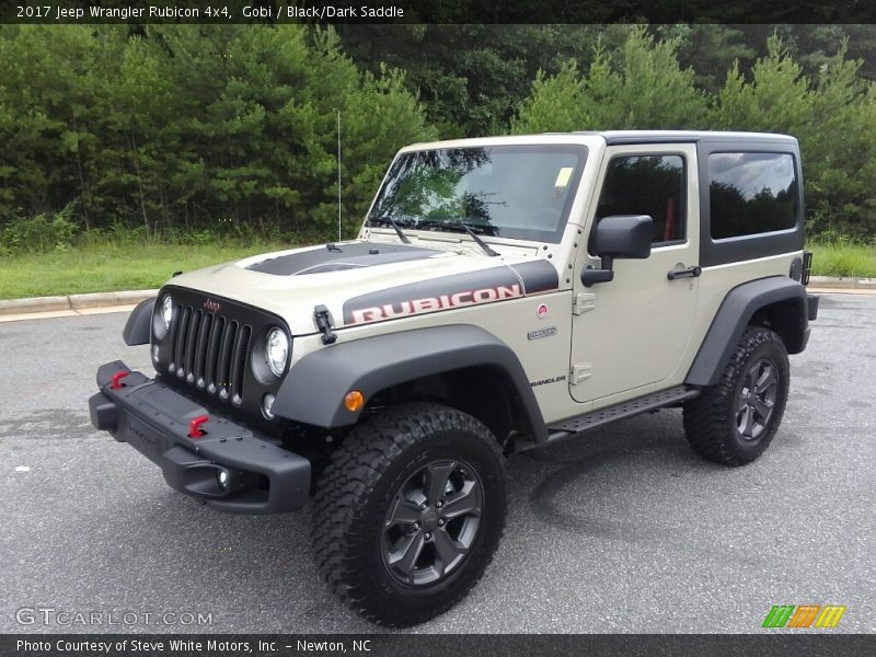 Gobi / Black/Dark Saddle 2017 Jeep Wrangler Rubicon 4x4