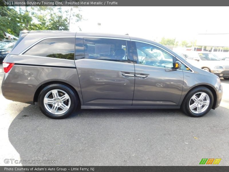 Polished Metal Metallic / Truffle 2011 Honda Odyssey Touring Elite
