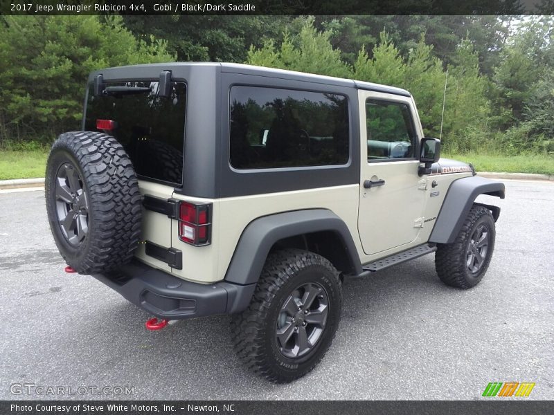 Gobi / Black/Dark Saddle 2017 Jeep Wrangler Rubicon 4x4