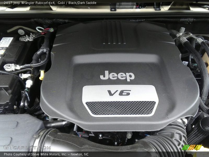 Gobi / Black/Dark Saddle 2017 Jeep Wrangler Rubicon 4x4