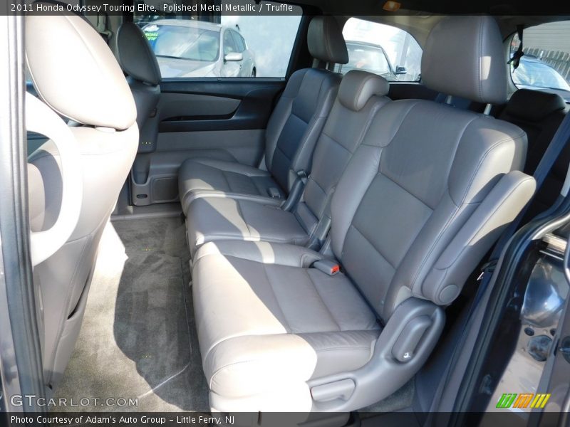 Polished Metal Metallic / Truffle 2011 Honda Odyssey Touring Elite