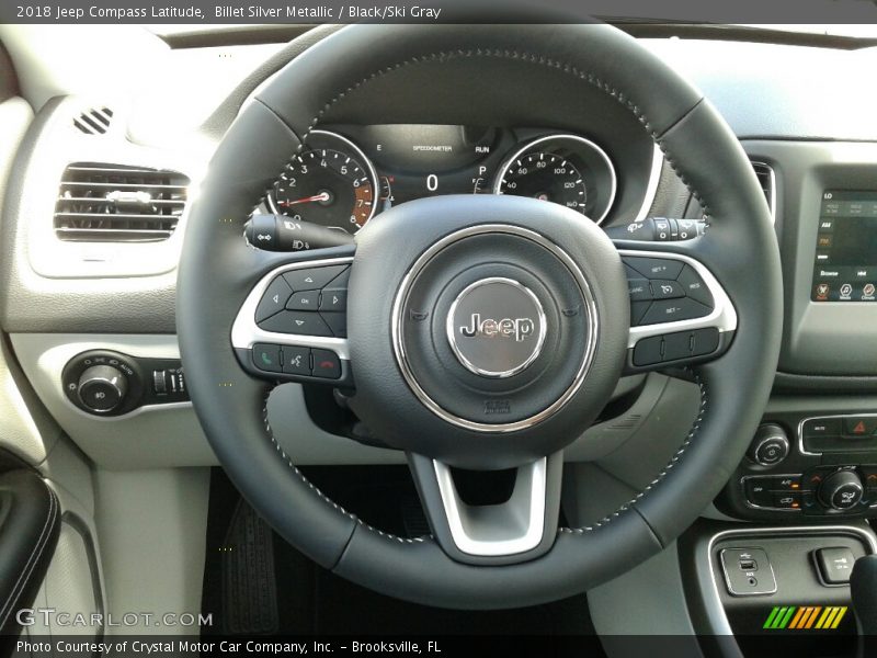  2018 Compass Latitude Steering Wheel