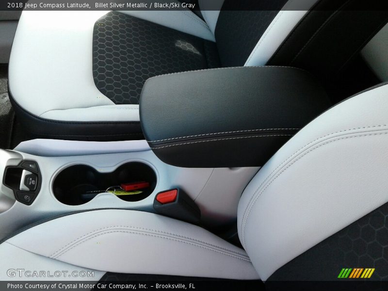 Billet Silver Metallic / Black/Ski Gray 2018 Jeep Compass Latitude