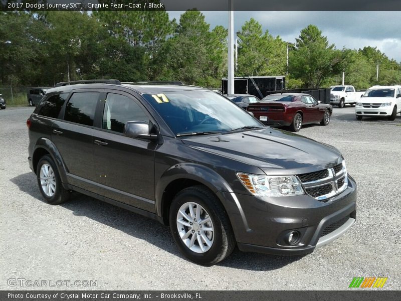 Granite Pearl-Coat / Black 2017 Dodge Journey SXT