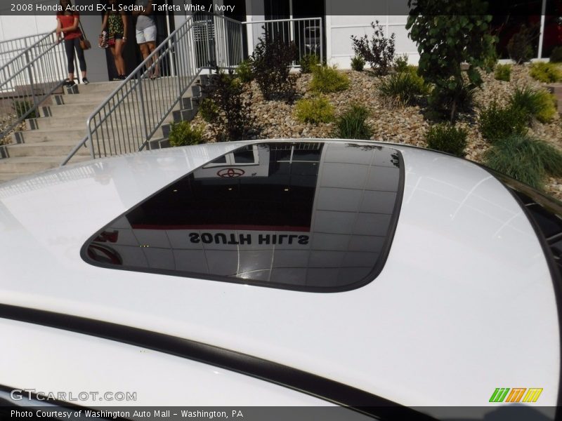 Taffeta White / Ivory 2008 Honda Accord EX-L Sedan