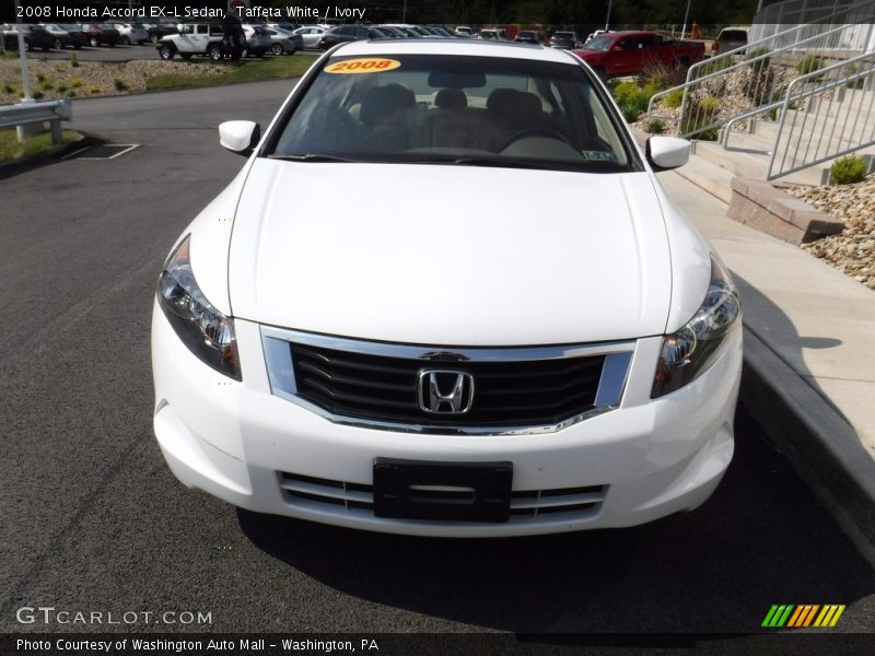 Taffeta White / Ivory 2008 Honda Accord EX-L Sedan