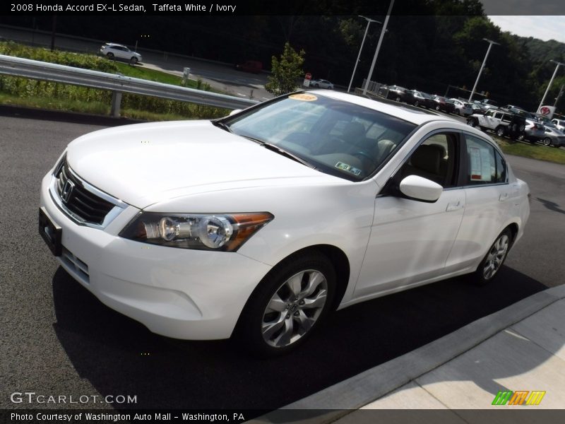 Taffeta White / Ivory 2008 Honda Accord EX-L Sedan