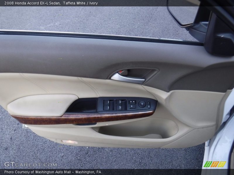 Taffeta White / Ivory 2008 Honda Accord EX-L Sedan