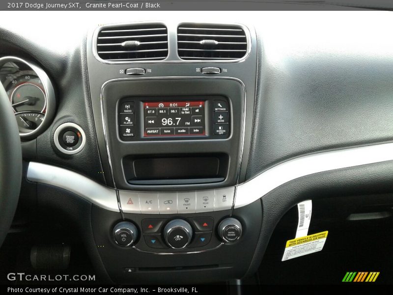 Granite Pearl-Coat / Black 2017 Dodge Journey SXT