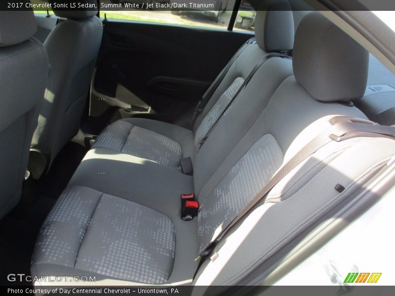 Summit White / Jet Black/Dark Titanium 2017 Chevrolet Sonic LS Sedan