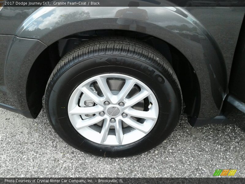 Granite Pearl-Coat / Black 2017 Dodge Journey SXT