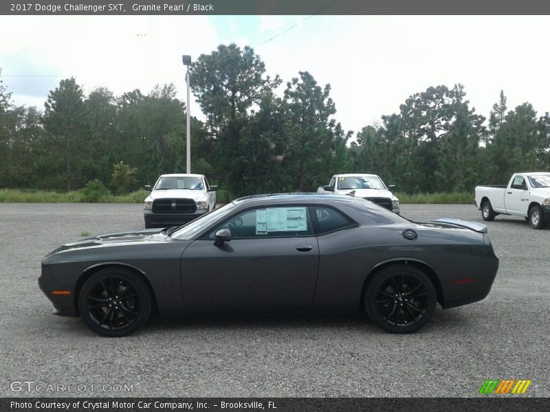 Granite Pearl / Black 2017 Dodge Challenger SXT