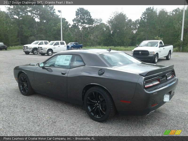 Granite Pearl / Black 2017 Dodge Challenger SXT