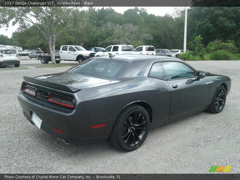 Granite Pearl / Black 2017 Dodge Challenger SXT