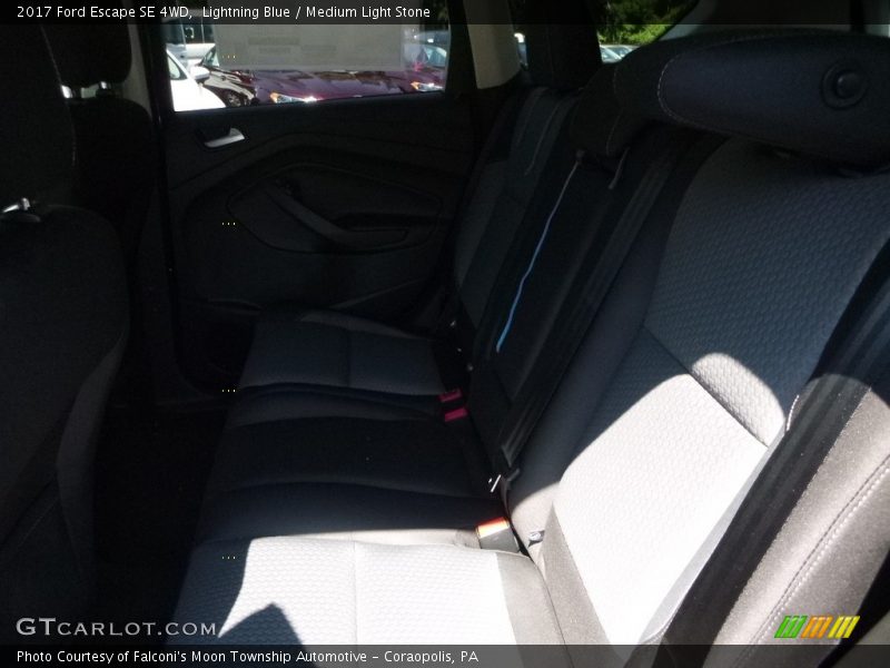 Lightning Blue / Medium Light Stone 2017 Ford Escape SE 4WD