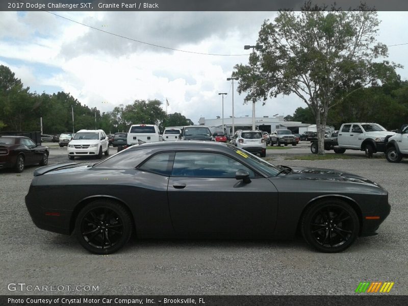 Granite Pearl / Black 2017 Dodge Challenger SXT