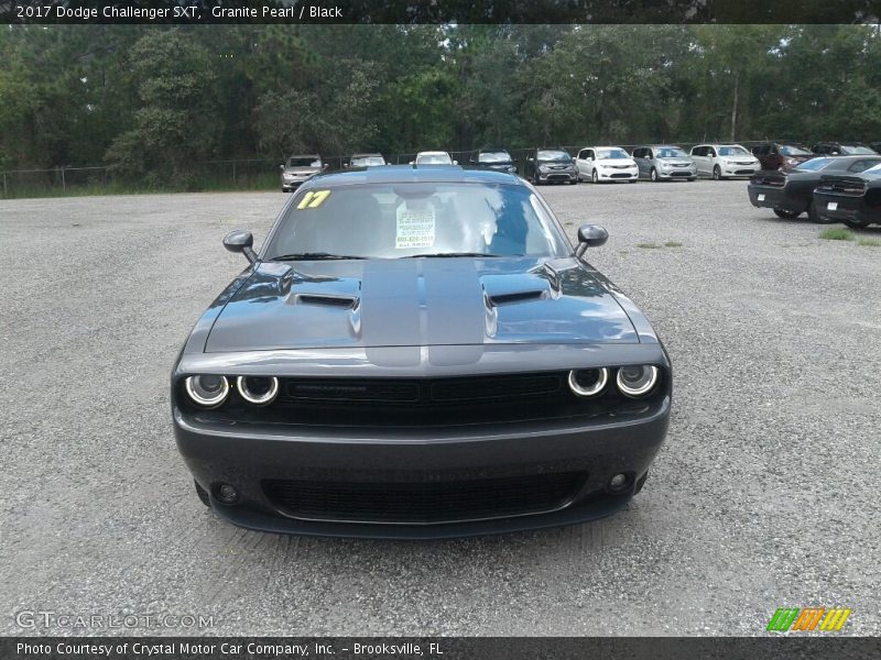 Granite Pearl / Black 2017 Dodge Challenger SXT