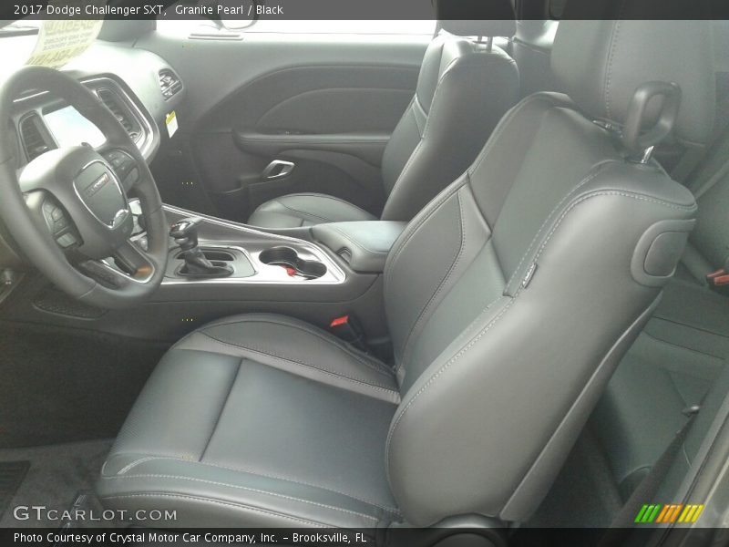 Granite Pearl / Black 2017 Dodge Challenger SXT
