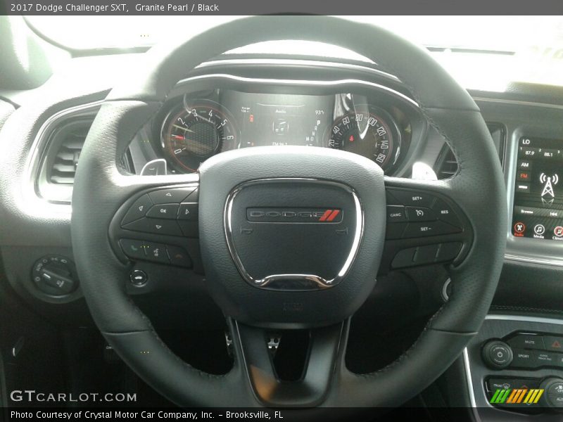 Granite Pearl / Black 2017 Dodge Challenger SXT