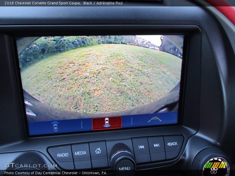 Black / Adrenaline Red 2018 Chevrolet Corvette Grand Sport Coupe