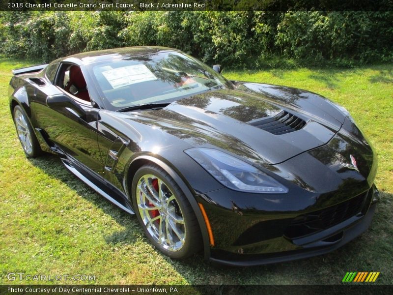 Front 3/4 View of 2018 Corvette Grand Sport Coupe