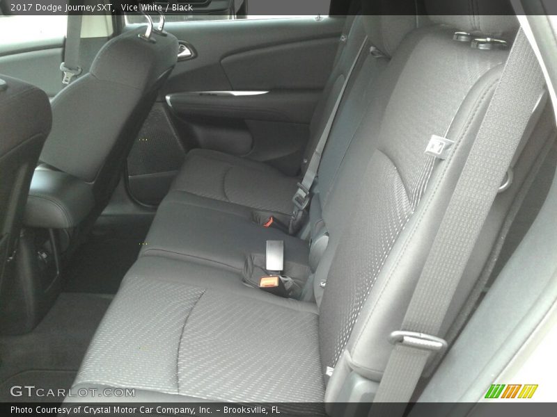 Vice White / Black 2017 Dodge Journey SXT