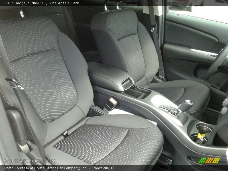 Vice White / Black 2017 Dodge Journey SXT
